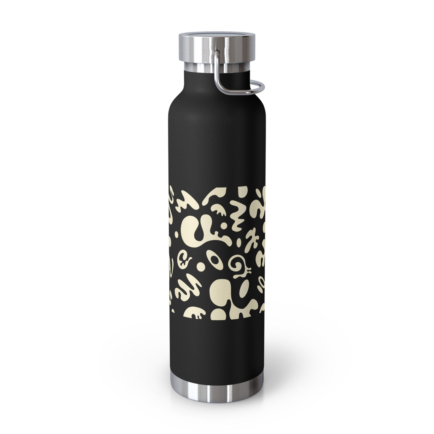 Mirror Work Copper Vacuum Insulated Water Bottle (22oz) - Blank Page White