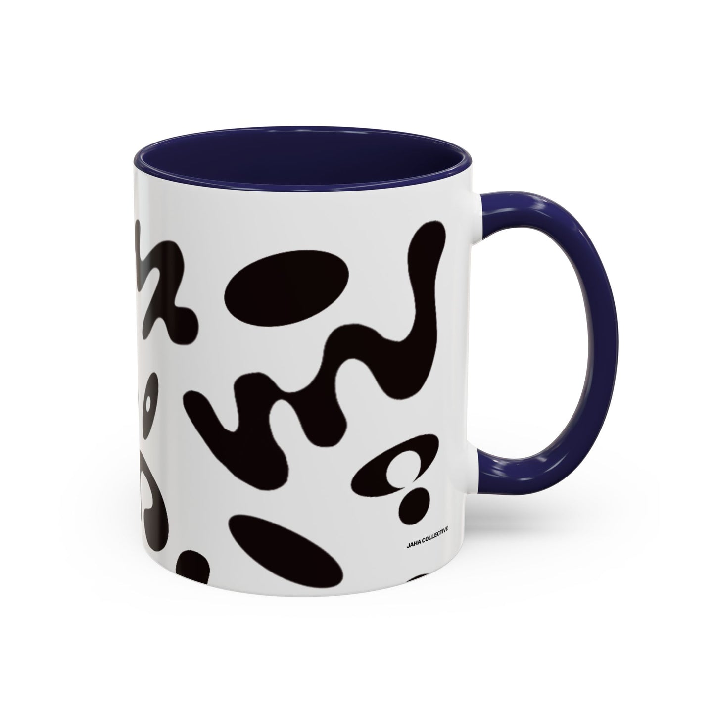 Nourish'd Color Accent Ceramic Mug