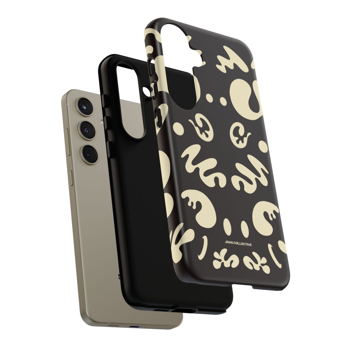 Mirror Work Tough Case (Samsung) - Smoke Signal Black