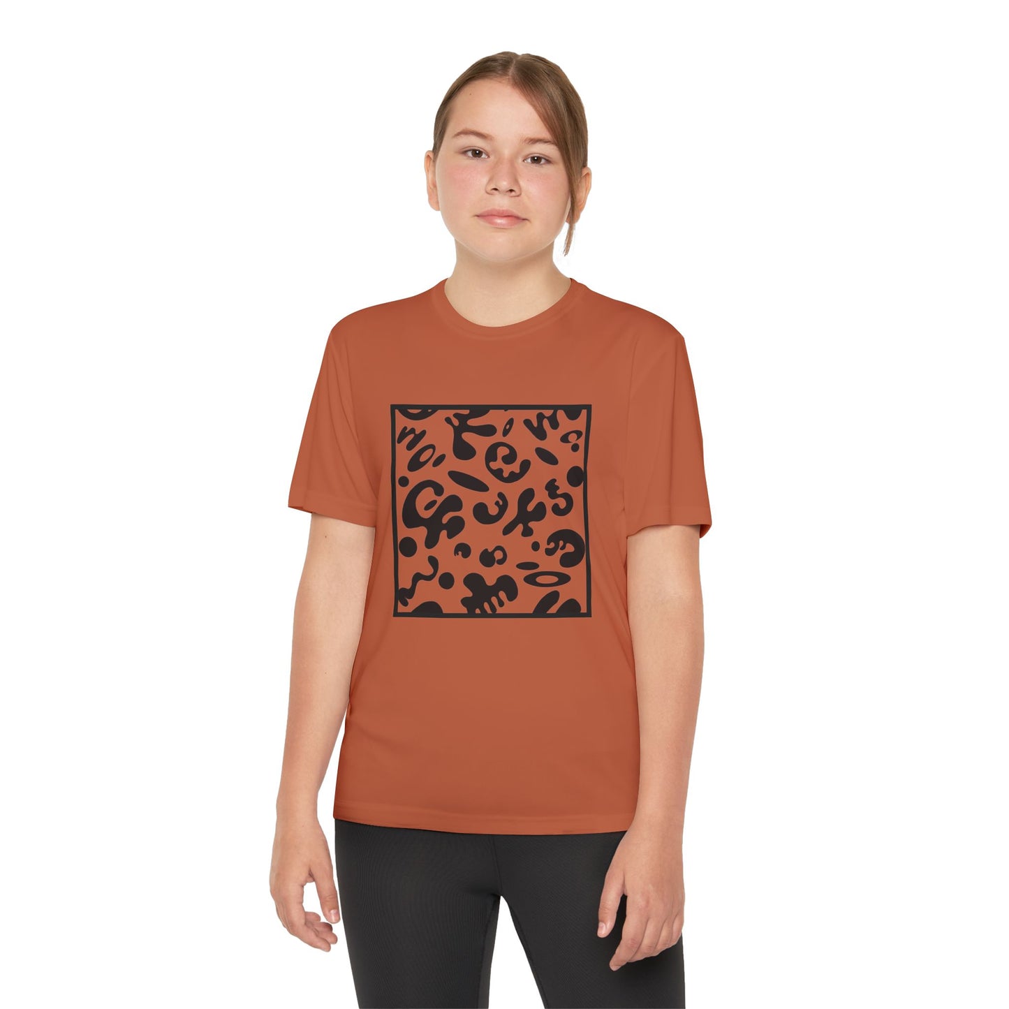 Adorn'd Youth Competitor Graphic Tee - Smoke Signal Black