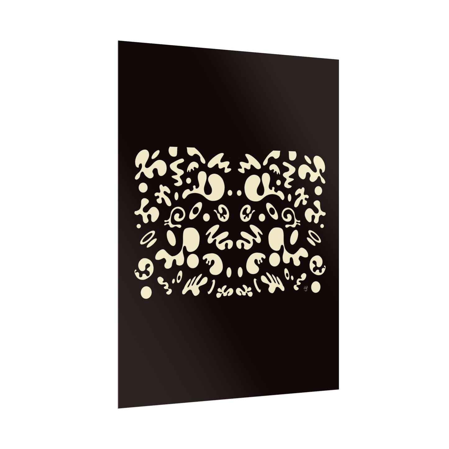 Mirror Work Rolled Poster (Portrait) - Smoke Signal