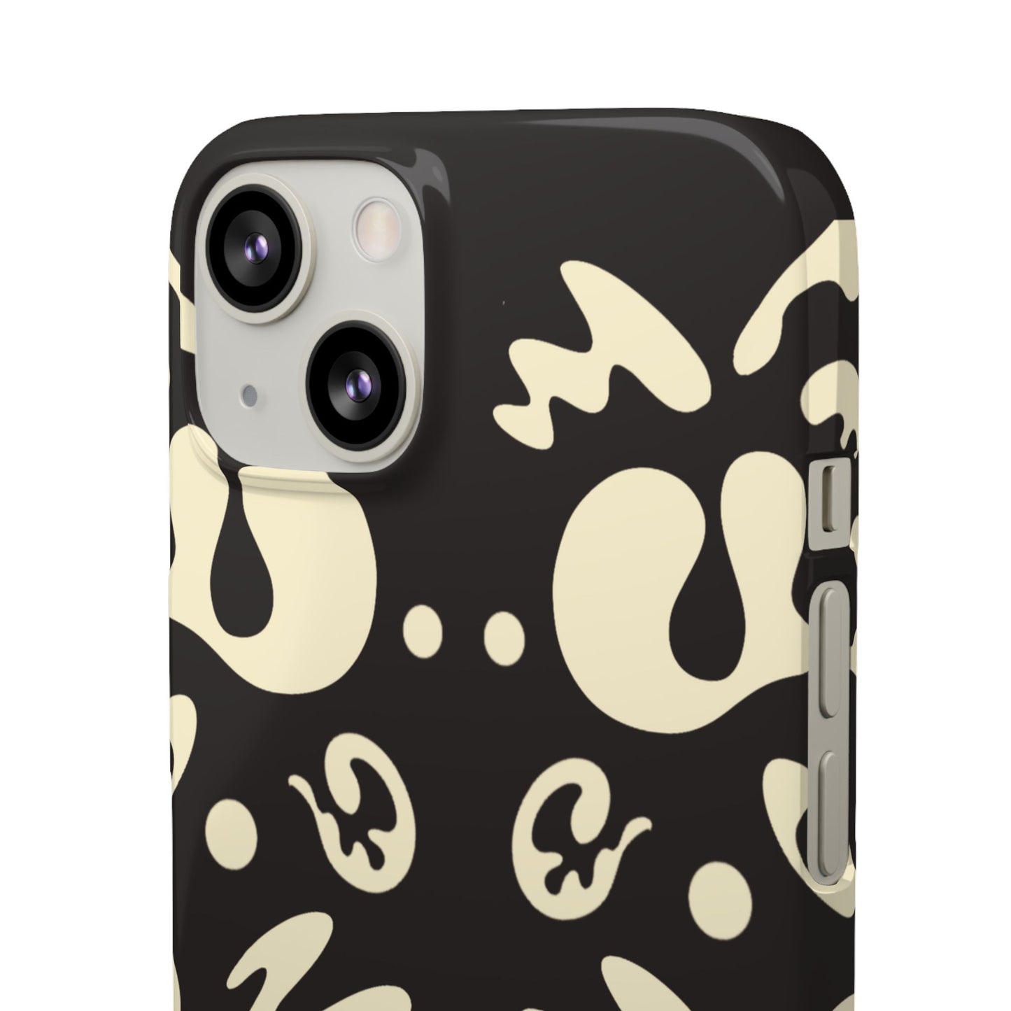 Mirror Work Snap Case - Smoke Signal Black