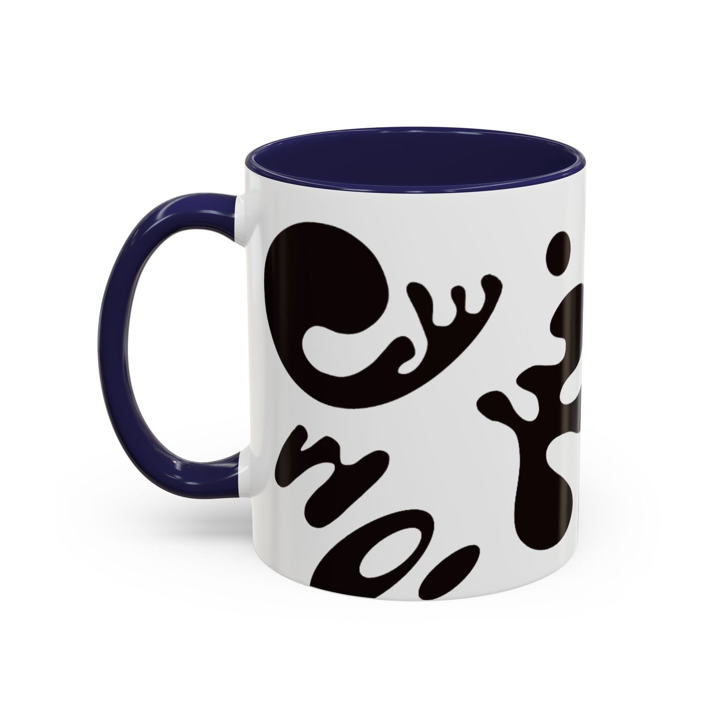 Nourish'd Color Accent Ceramic Mug