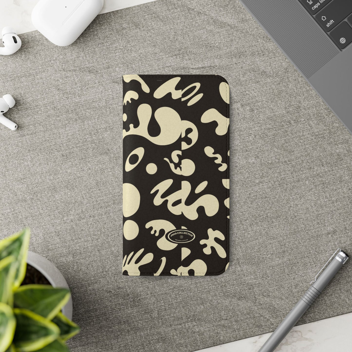 Pure Imagination Flip Case - Smoke Signal Black