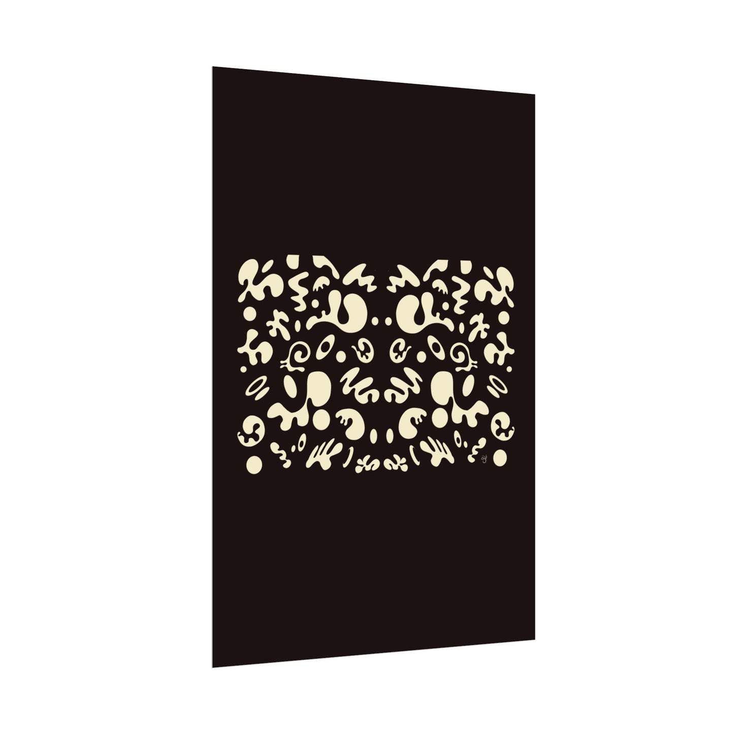 Mirror Work Rolled Poster (Portrait) - Smoke Signal