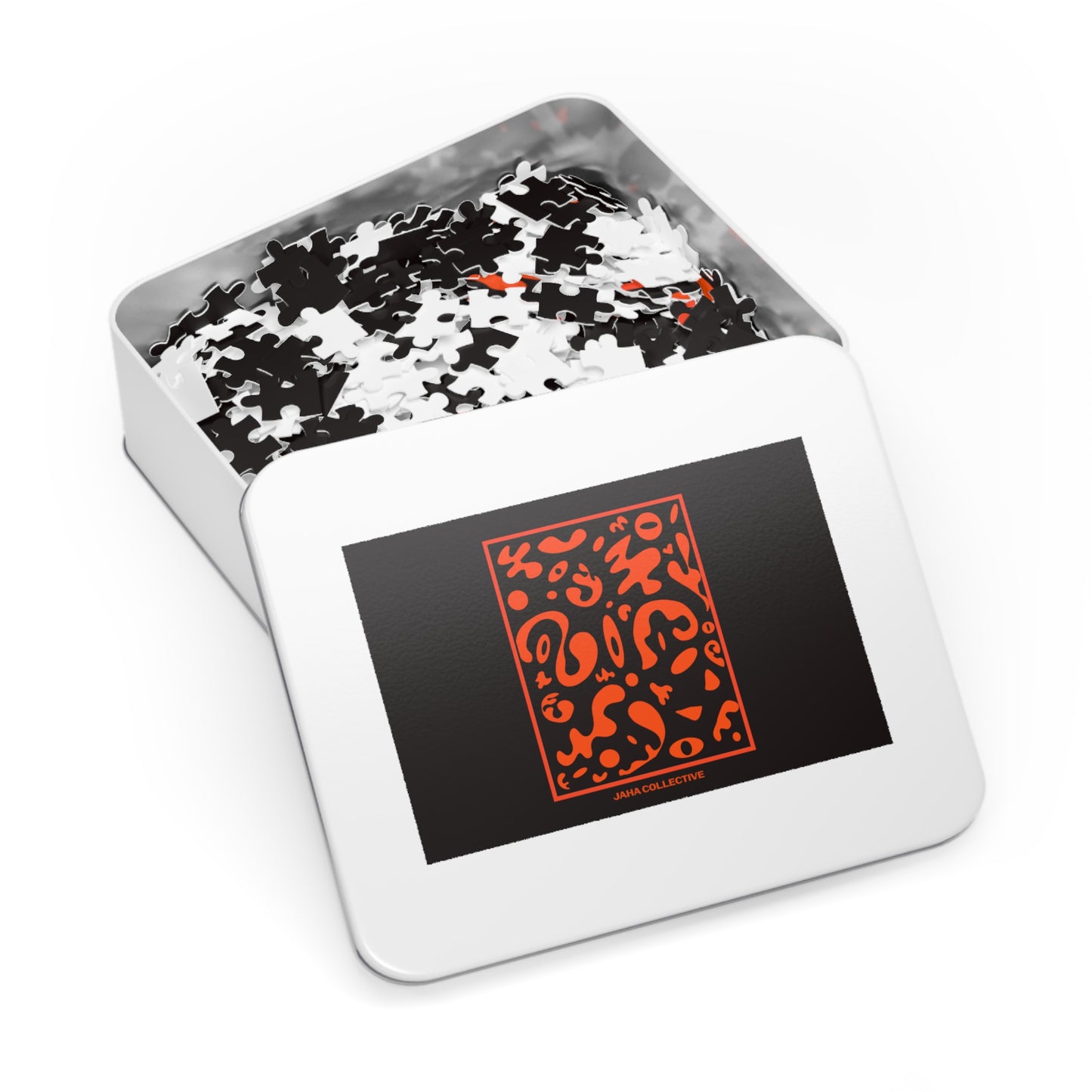 Deep Dream Jigsaw Puzzle w Tin Case - Black Magic Woman