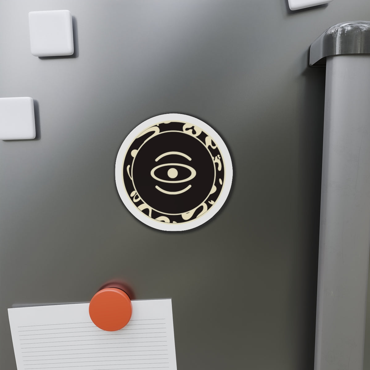 Adorn'd Logo Die Cut Magnet - Smoke Signal