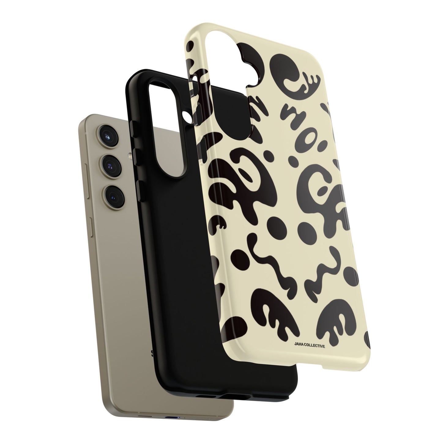 Mirror Work Tough Case (Samsung) - Blank Page White