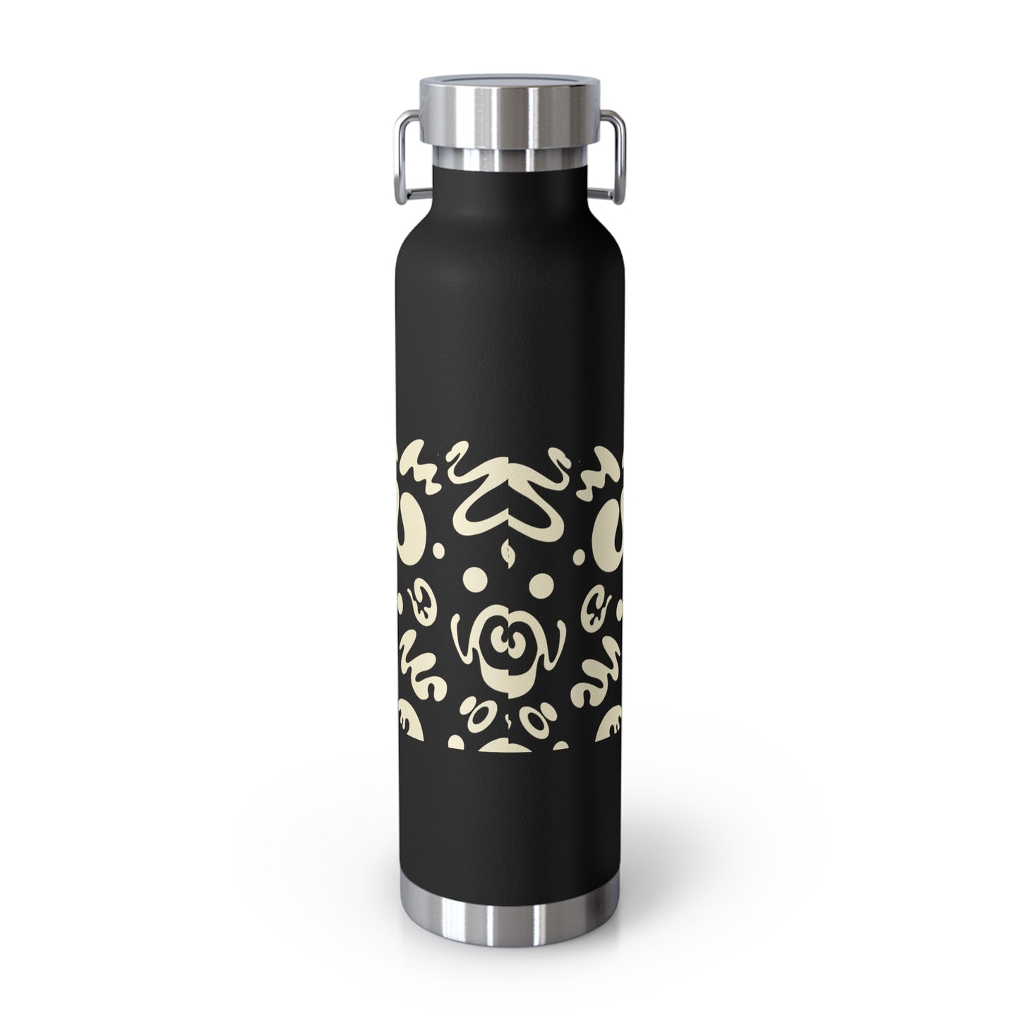 Mirror Work Copper Vacuum Insulated Water Bottle (22oz) - Blank Page White