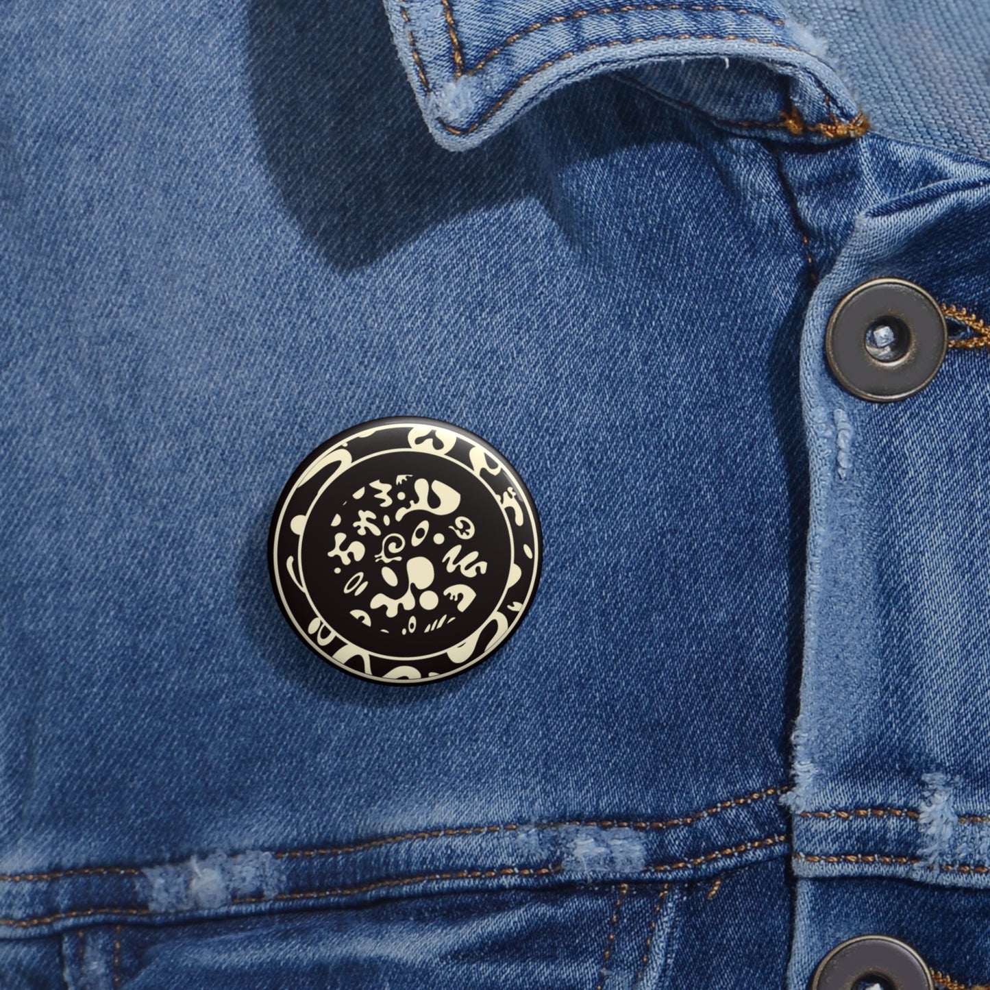 Adorn'd Pin Button - Smoke Signal