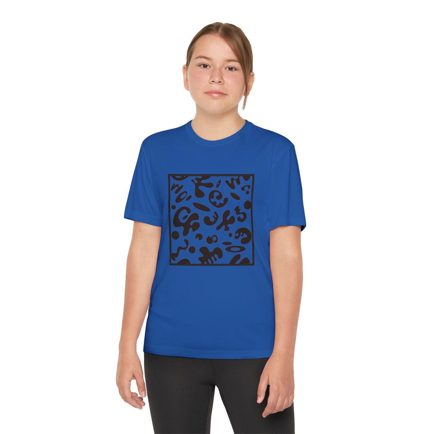 Adorn'd Youth Competitor Graphic Tee - Smoke Signal Black