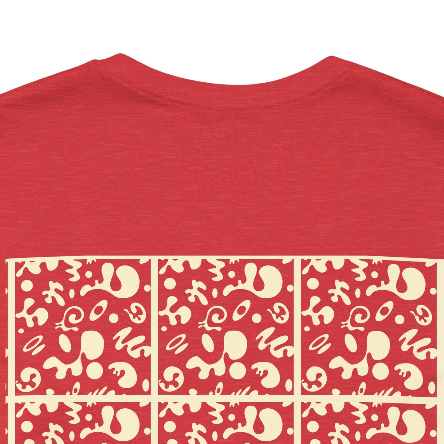 Adorn'd Unisex Jersey Short Sleeve Tee - Blank Page White Print