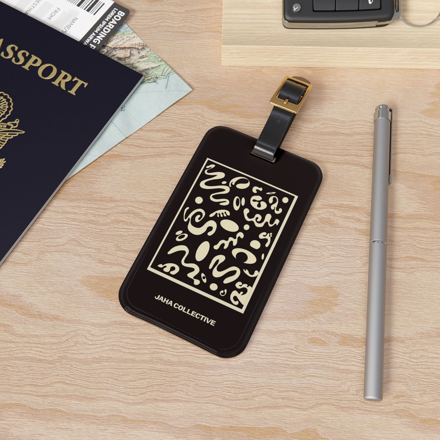 Deep Dream Acrylic Travel Luggage Tag