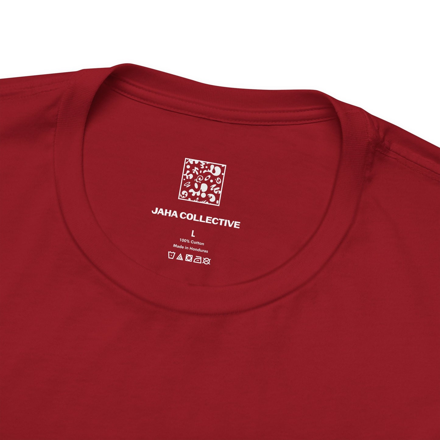 Adorn'd Unisex Jersey Short Sleeve Tee - Blank Page White Print