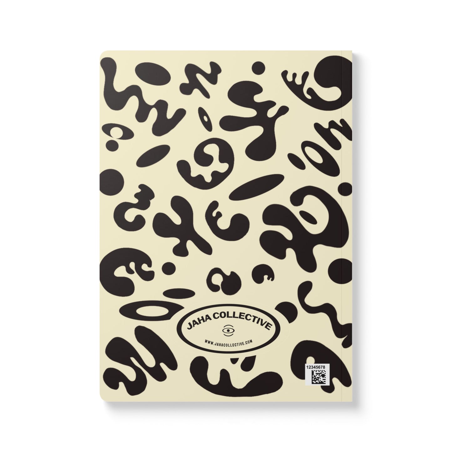 Pure Imagination Softcover Journal w Inside Prints + Tear-Off Pages (Ruled Line) - Blank Page White