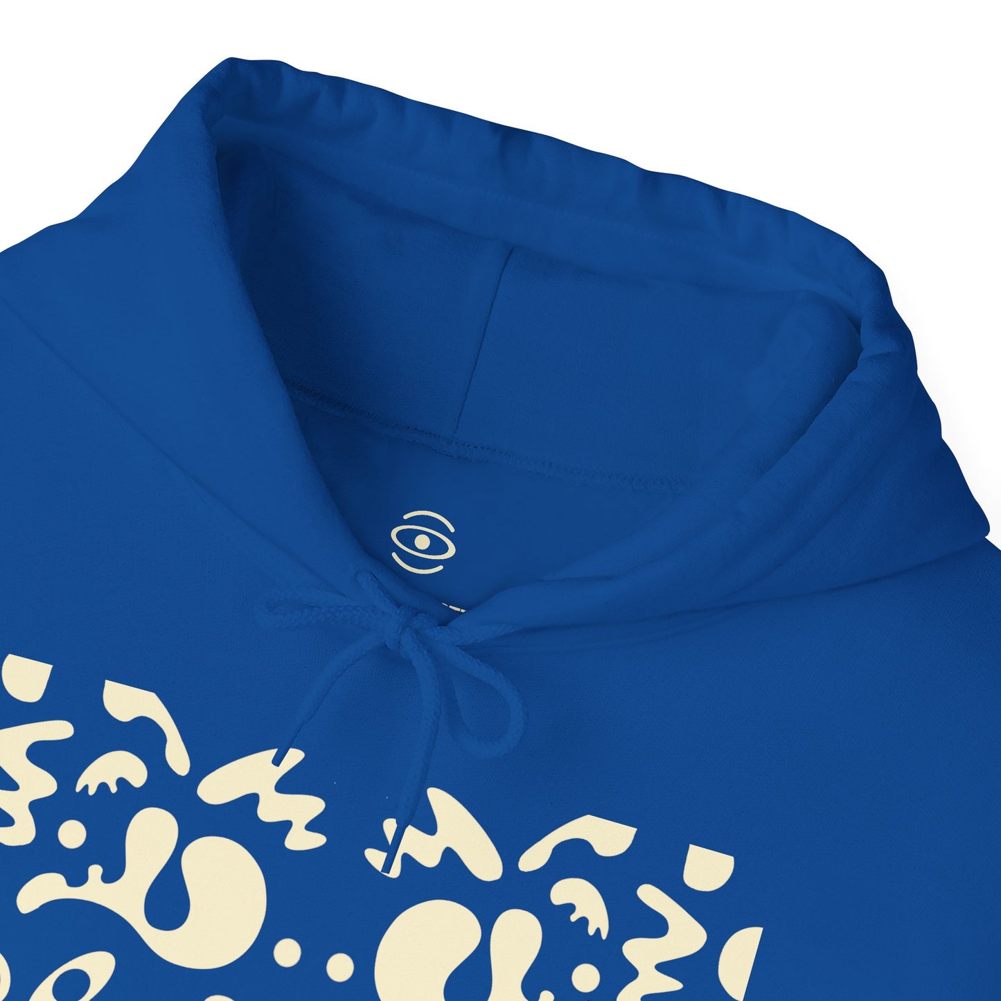 Mirror Work Unisex Heavy Blend™ Hooded Sweatshirt - Blank Page White Print
