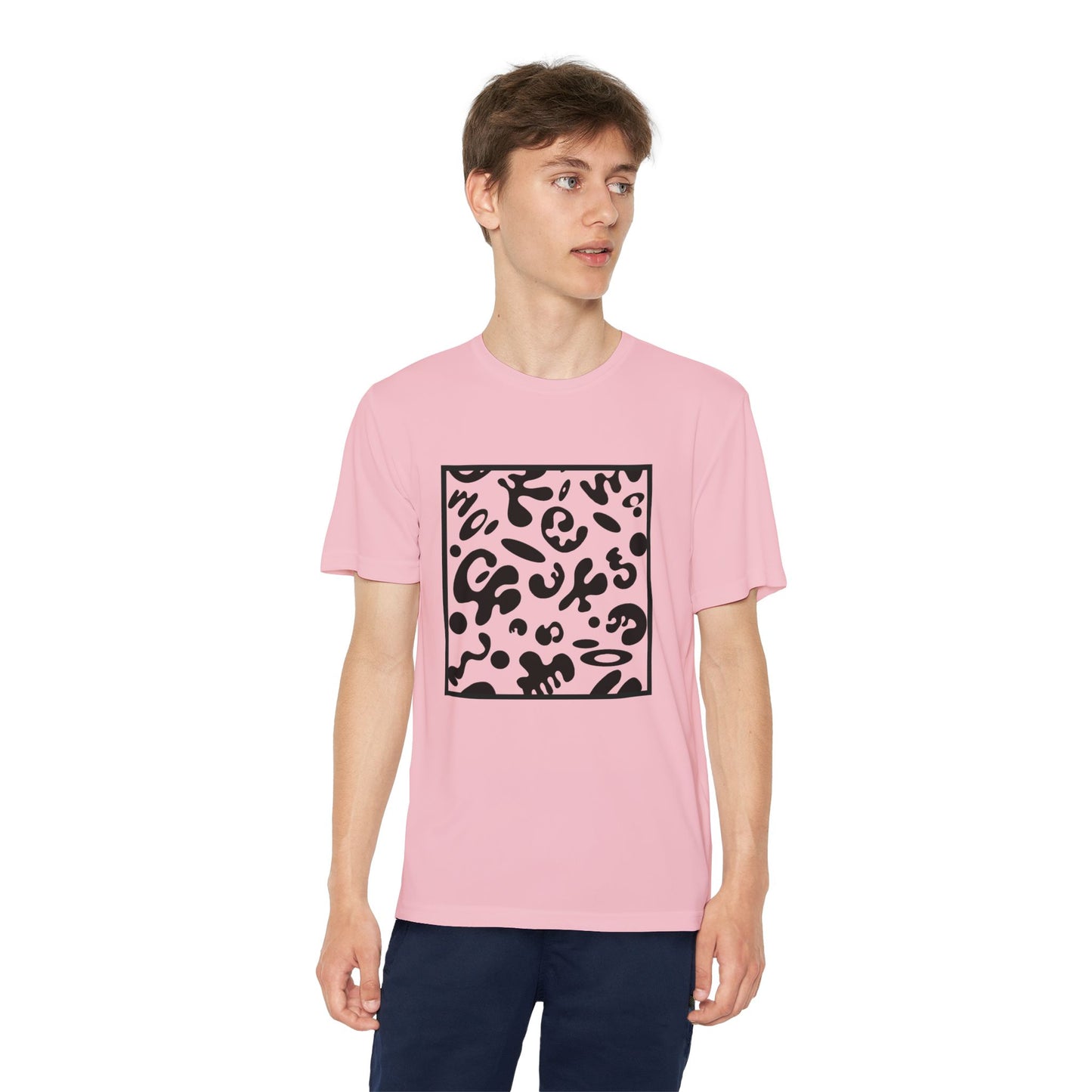Adorn'd Youth Competitor Graphic Tee - Smoke Signal Black