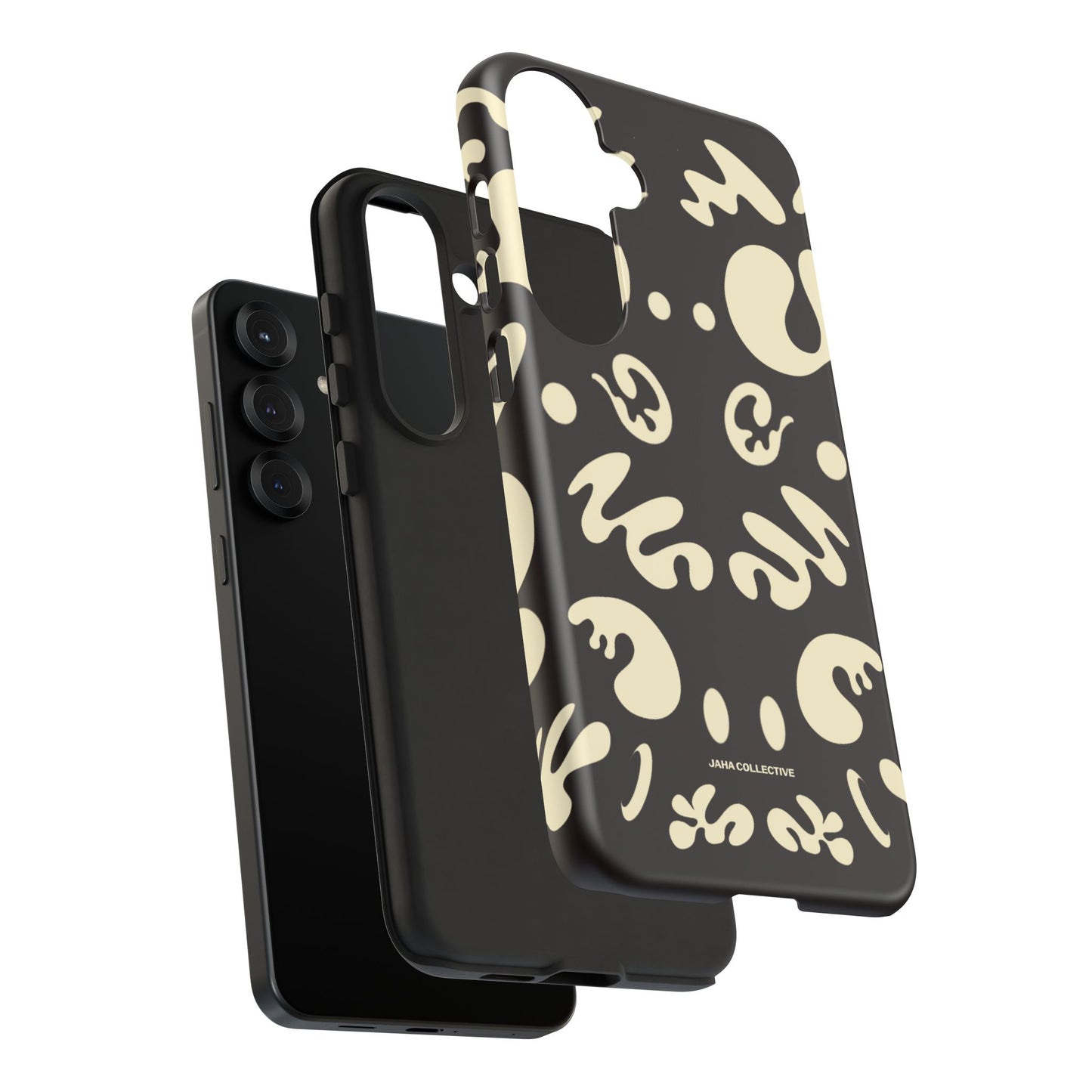 Mirror Work Tough Case (Samsung) - Smoke Signal Black