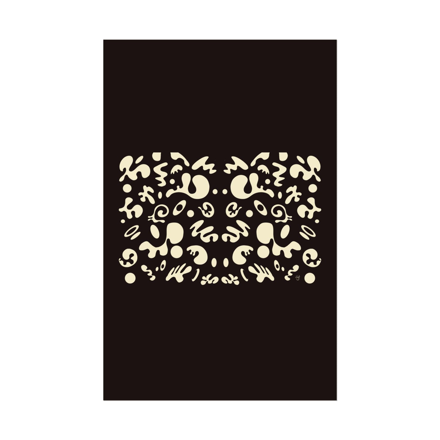 Mirror Work Rolled Poster (Portrait) - Smoke Signal