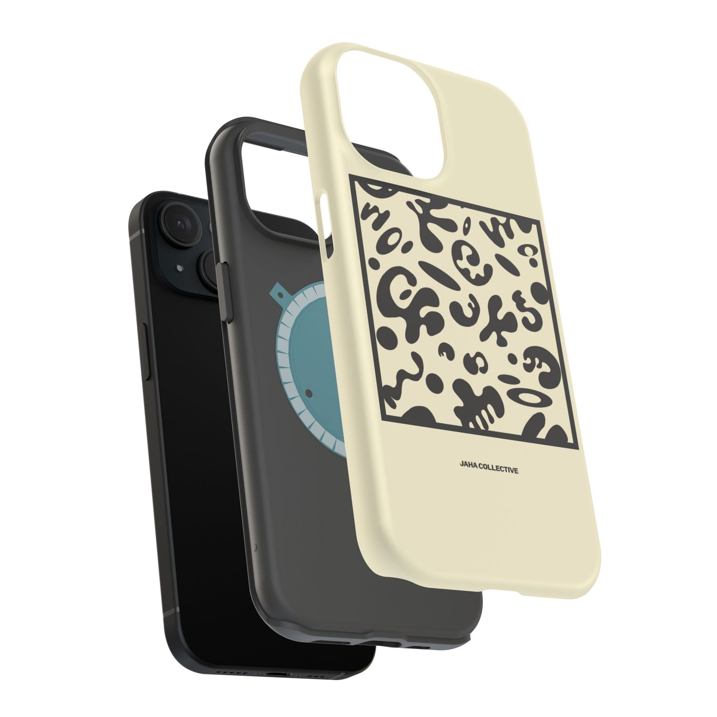 Adorn'd Minimalist Square MagSafe Tough Case - Blank Page