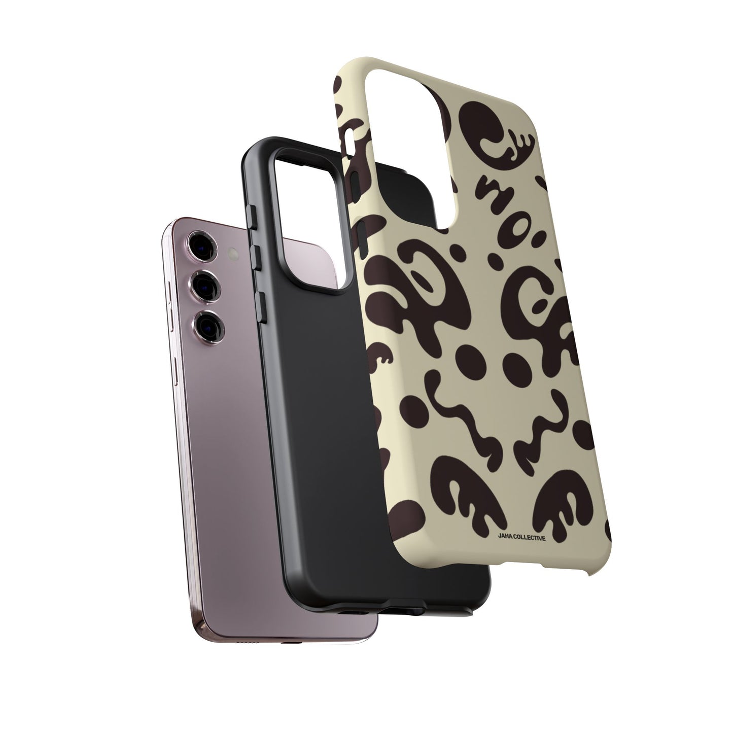 Mirror Work Tough Case (Samsung) - Blank Page White