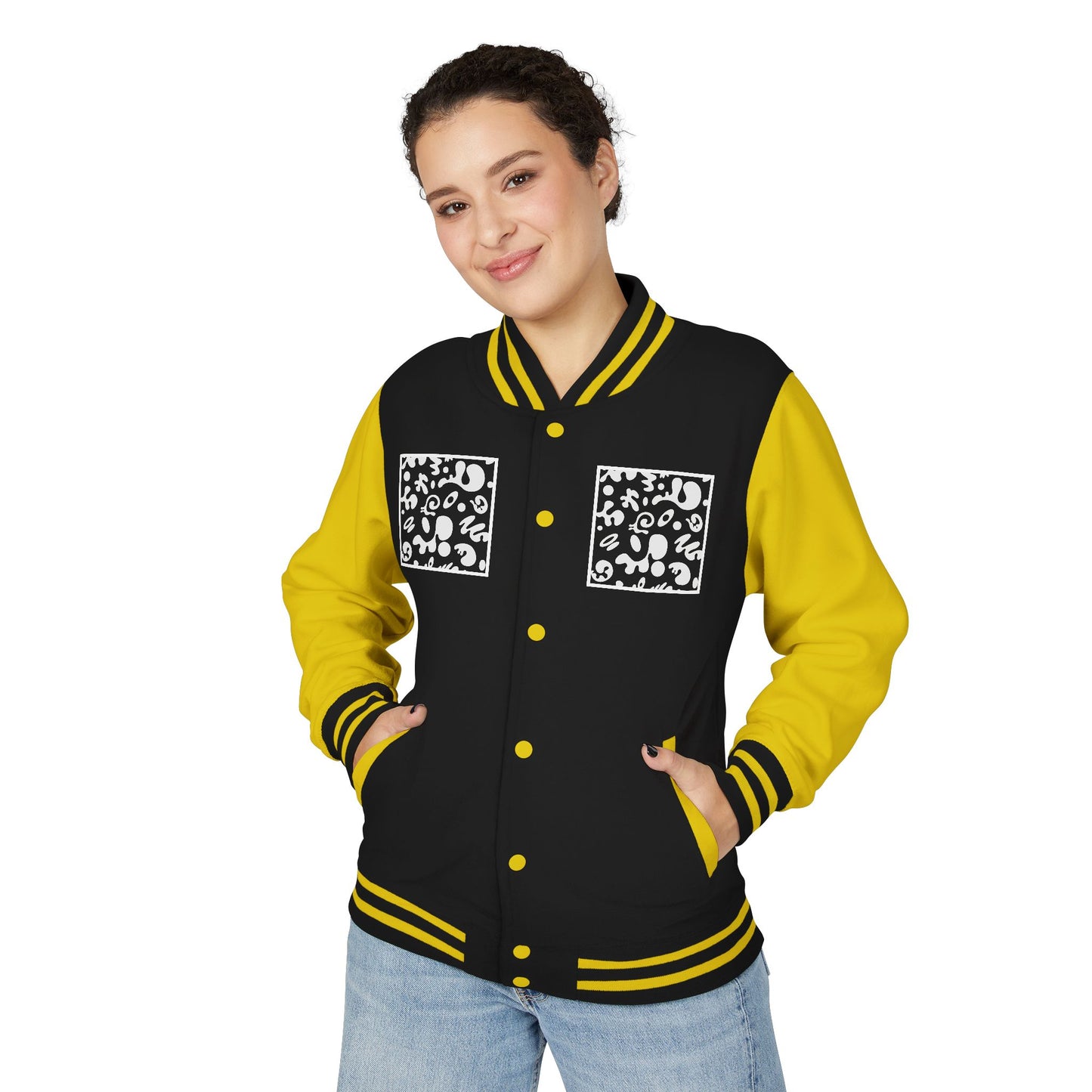 Pure Imagination Unisex Heavyweight Letterman Jacket