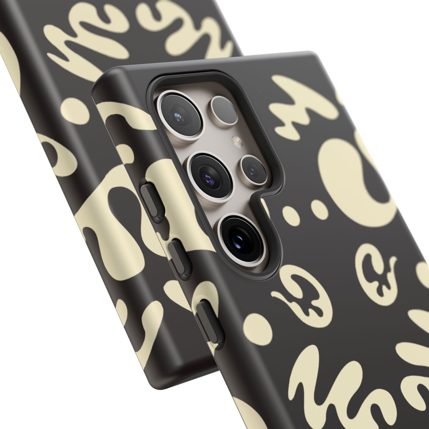 Mirror Work Tough Case (Samsung) - Smoke Signal Black