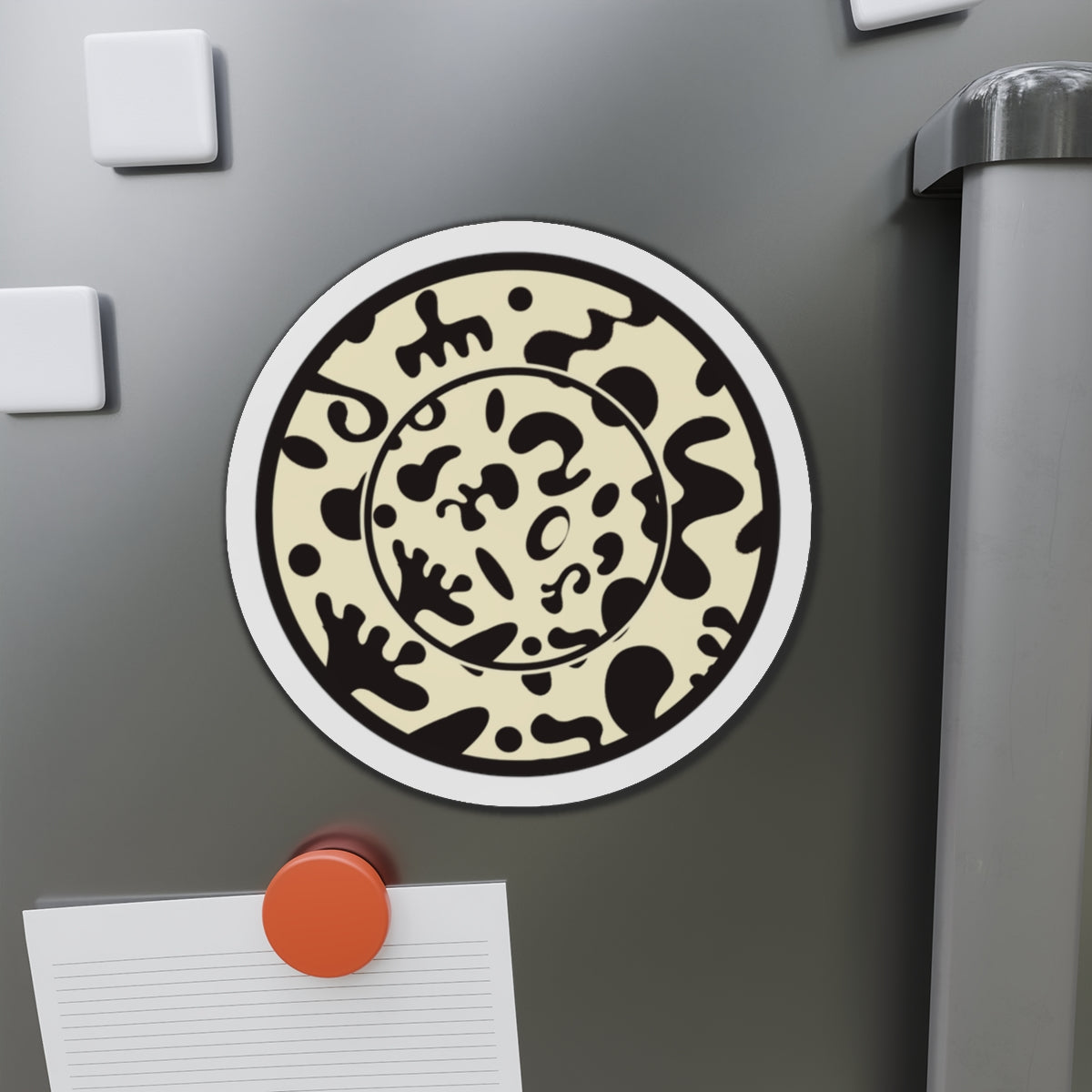 Adorn'd Color Die Cut Magnet - Blank Page