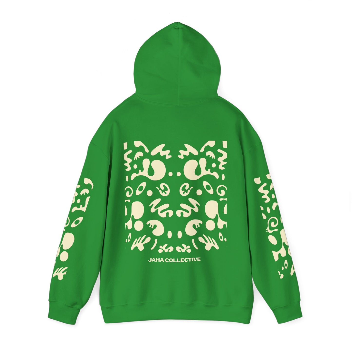 Mirror Work Unisex Heavy Blend™ Hooded Sweatshirt - Blank Page White Print