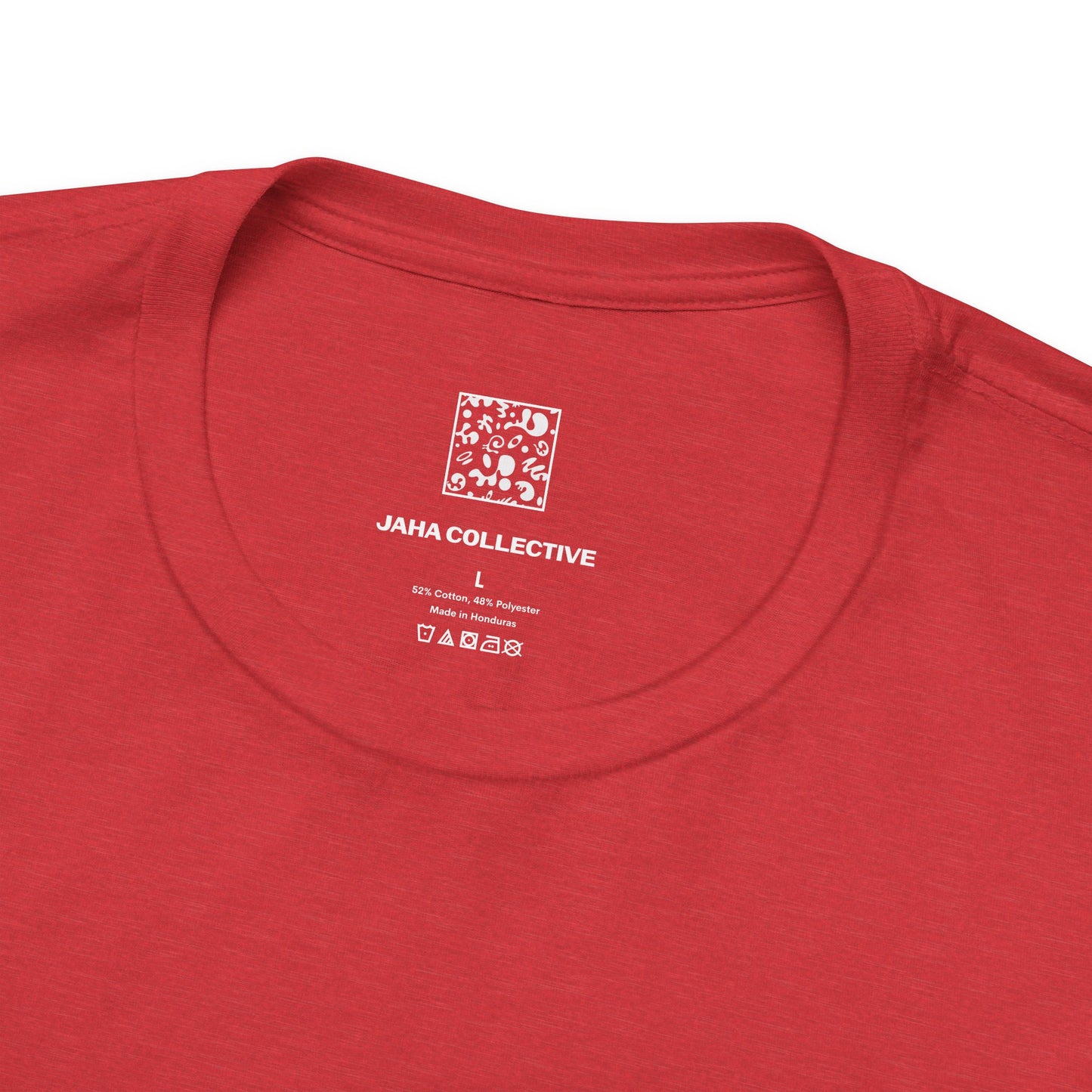 Adorn'd Unisex Jersey Short Sleeve Tee - Blank Page White Print