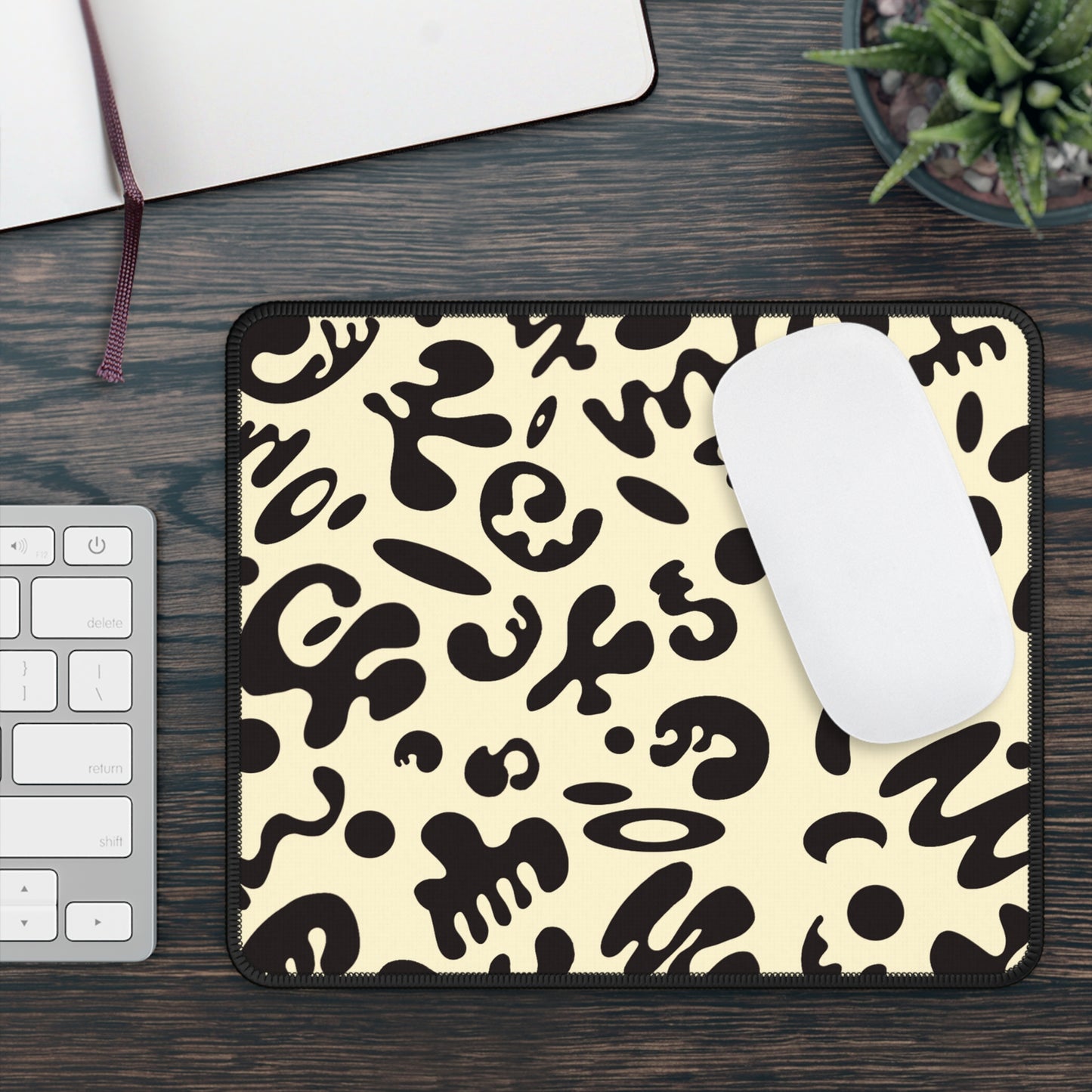 Pure Imagination Mouse Pad - Blank Page White