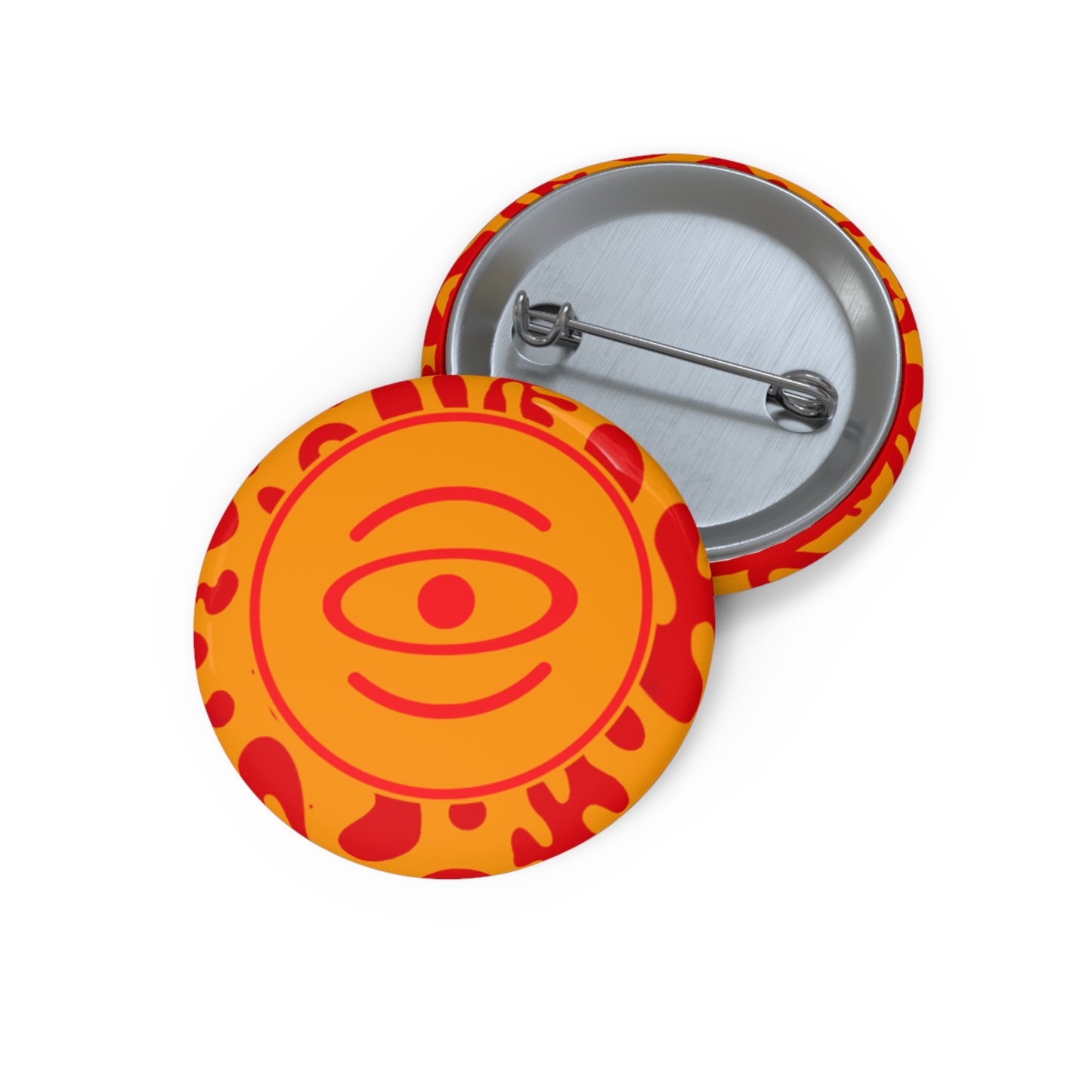 Adorn'd Color Logo Pin Button - Heat Theory