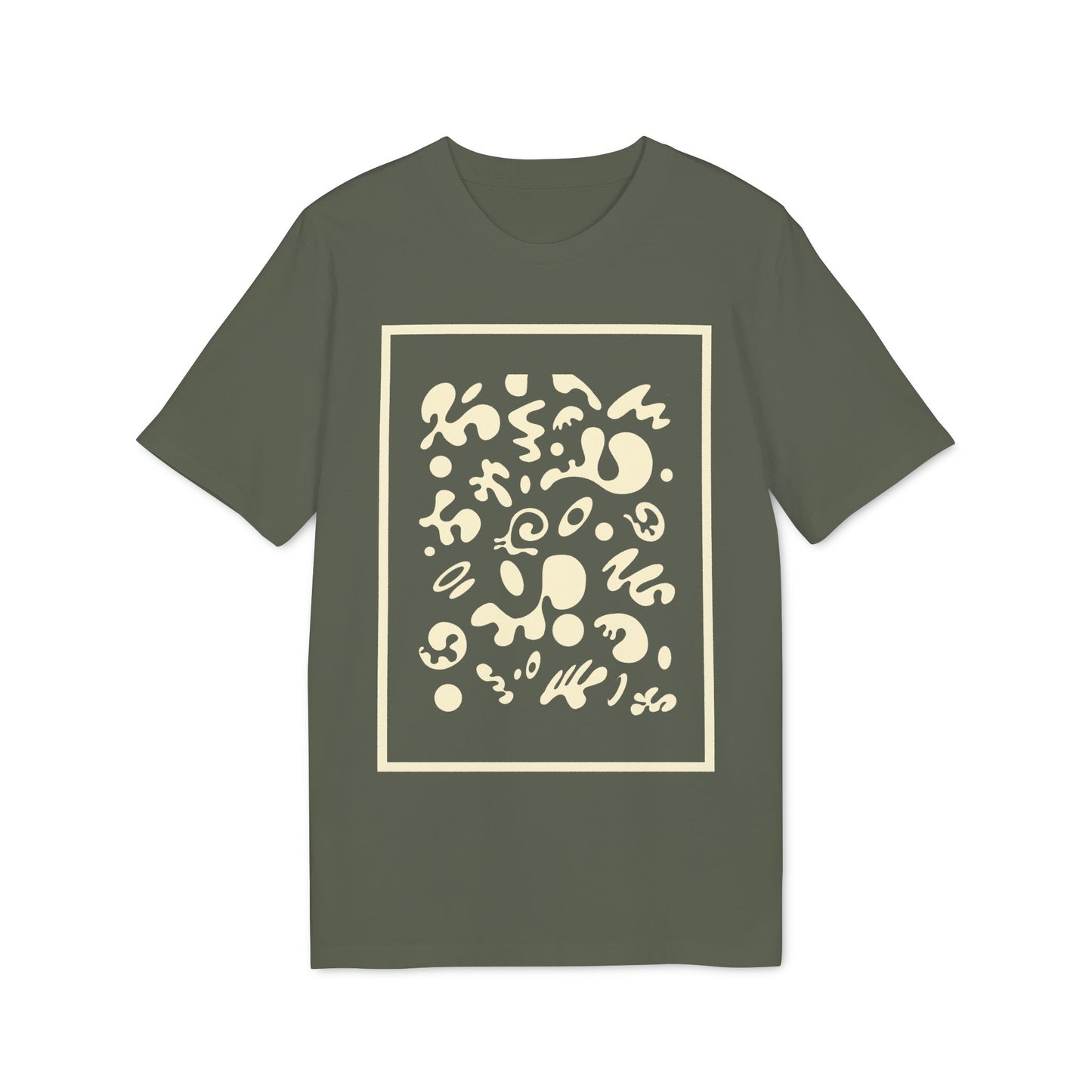 Deep Dream Unisex T-shirt - Blank Page White