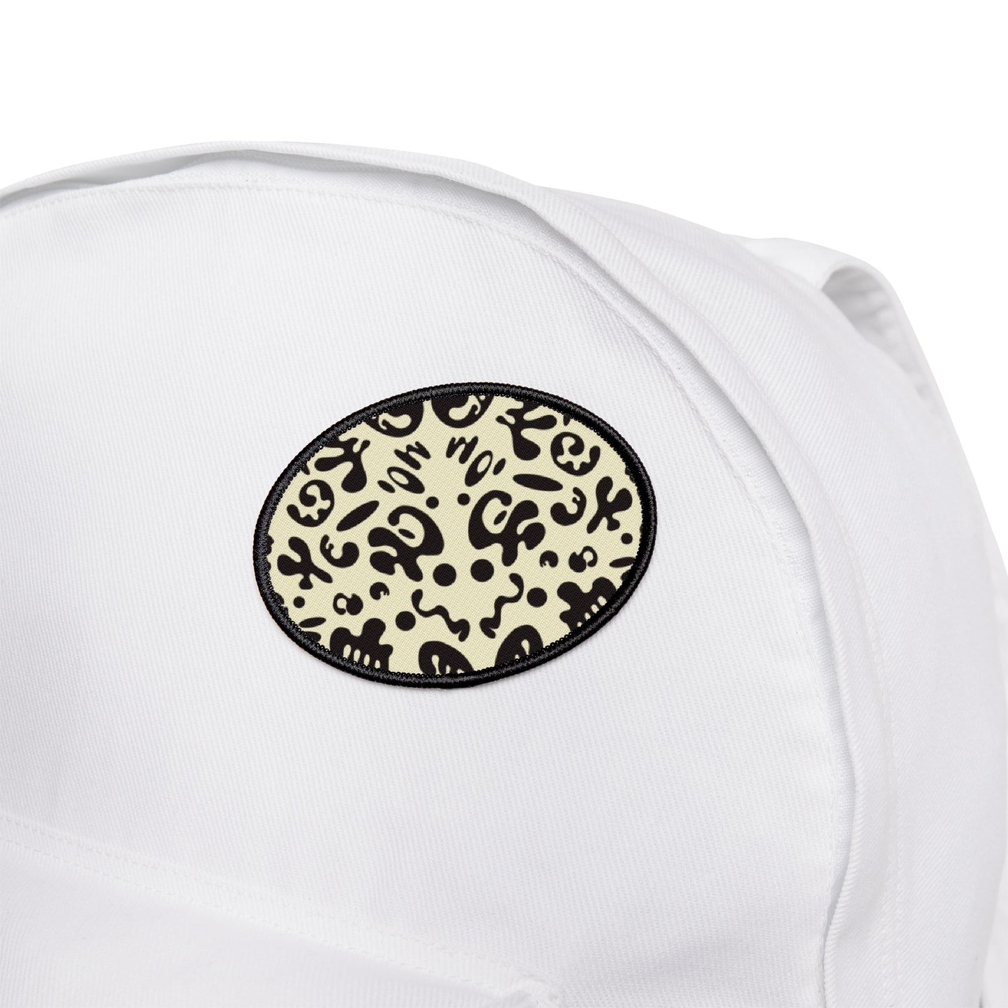 Mirror Work Color Vibrant Iron-On Patches - Blank Page