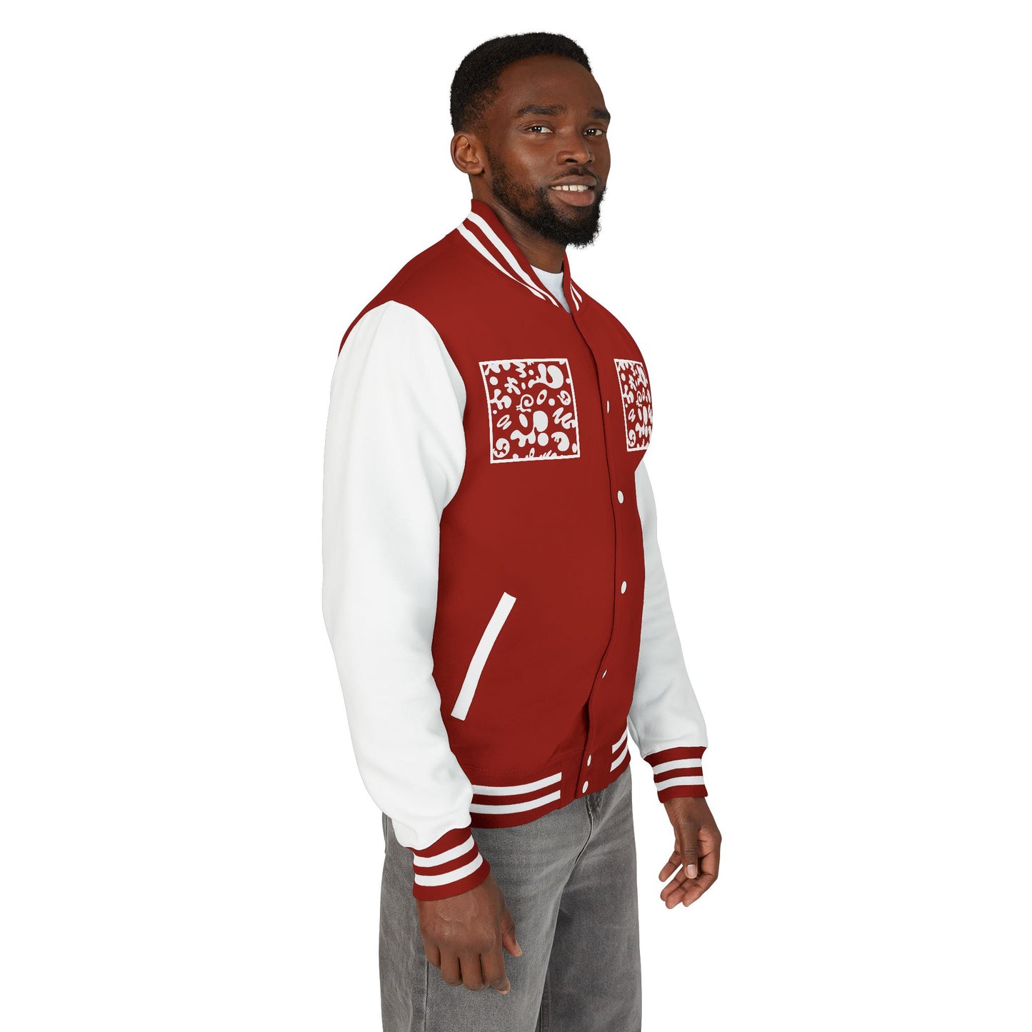 Pure Imagination Unisex Heavyweight Letterman Jacket