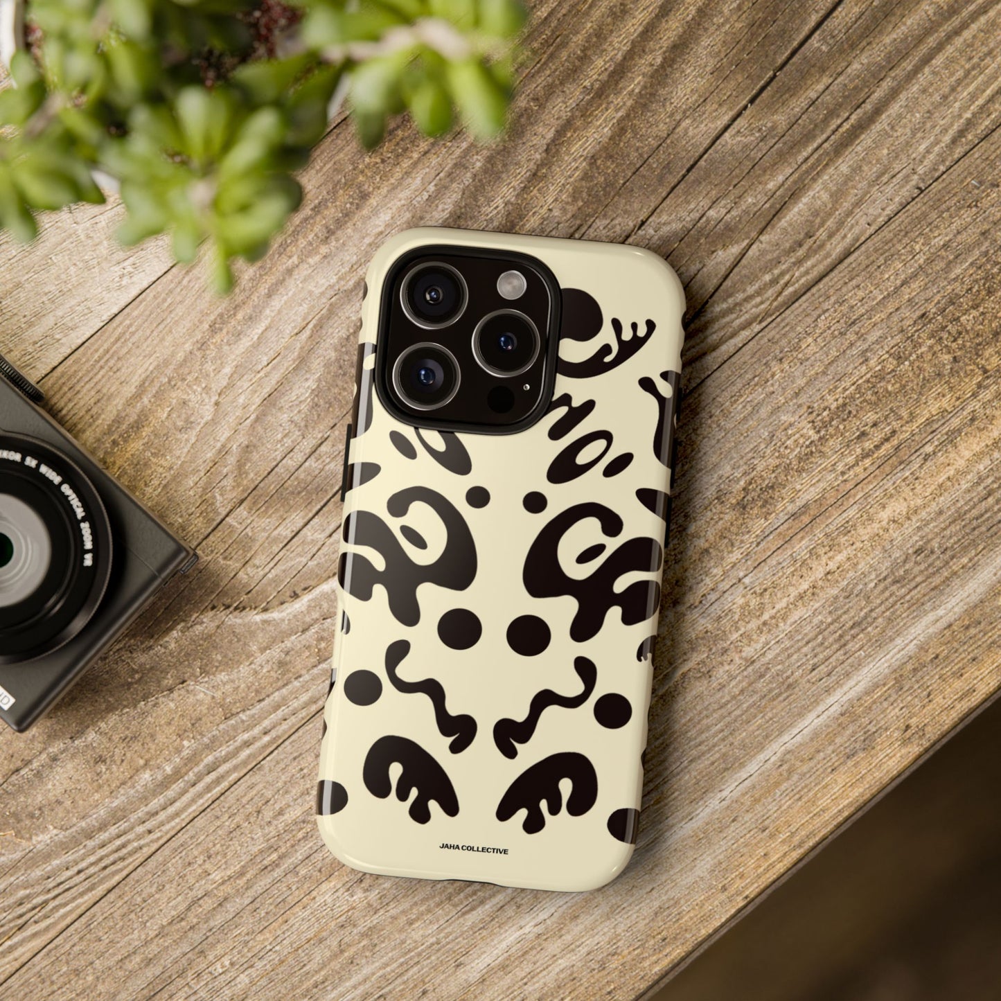 Mirror Work Tough Case (iPhone) - Blank Page White