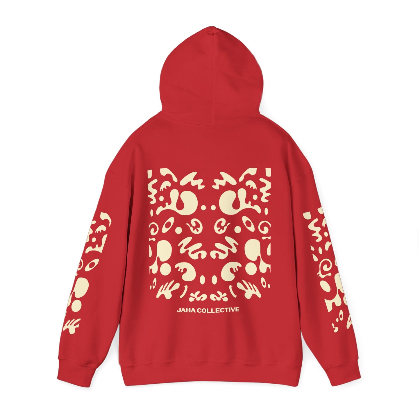 Mirror Work Unisex Heavy Blend™ Hooded Sweatshirt - Blank Page White Print