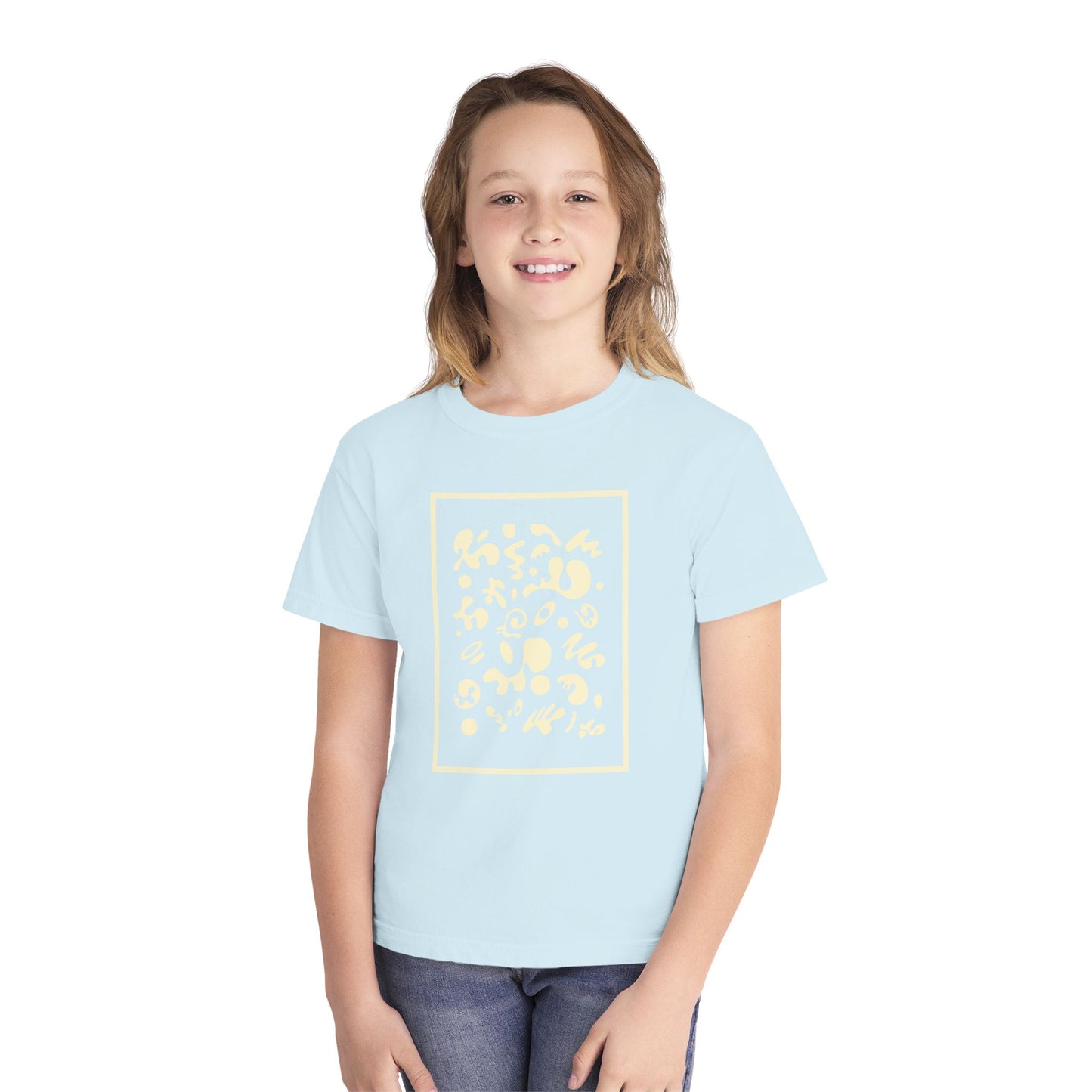 Deep Dream Youth Midweight Tee - Blank Page
