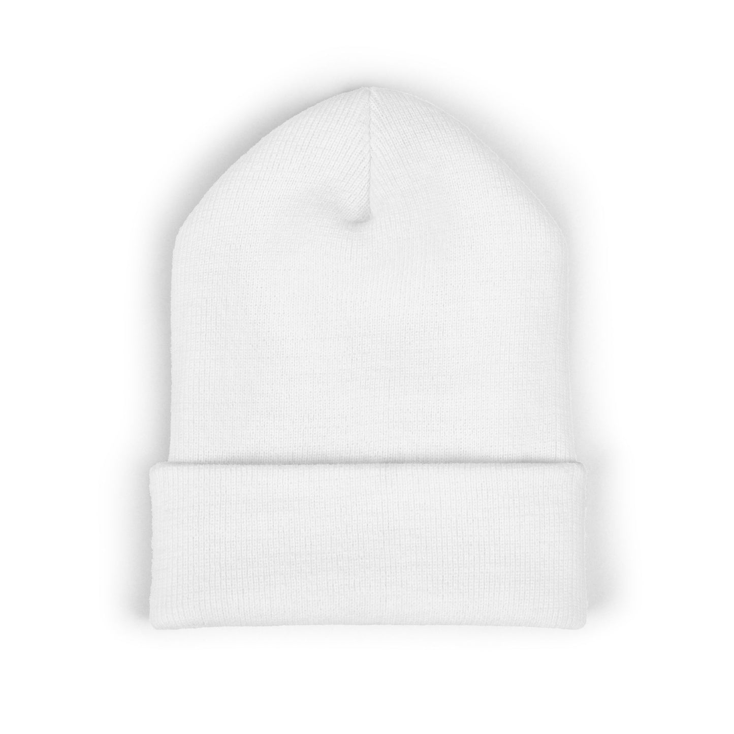 Adorn'd Logo Embroidered Classic Cuffed Beanie - Smoke Signal Black