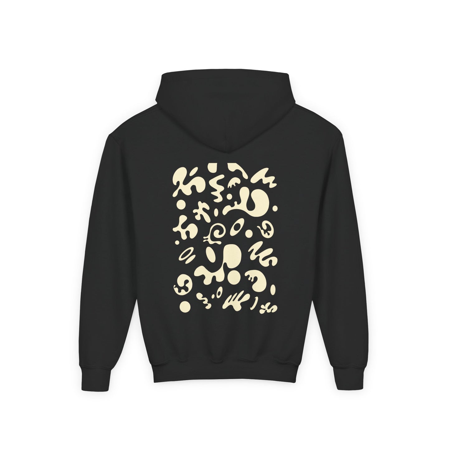 Bright Future Youth Heavy Blend Hooded Sweatshirt - Blank Page
