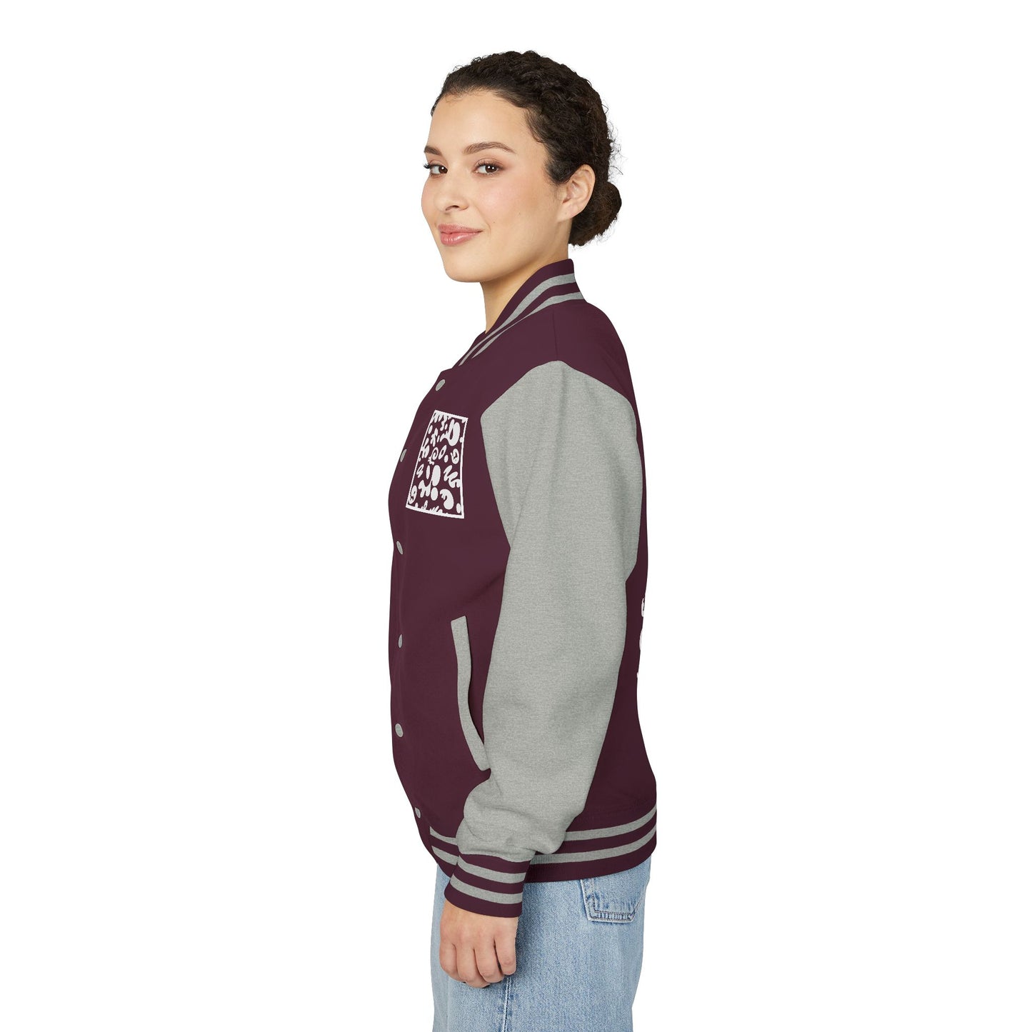 Pure Imagination Unisex Heavyweight Letterman Jacket