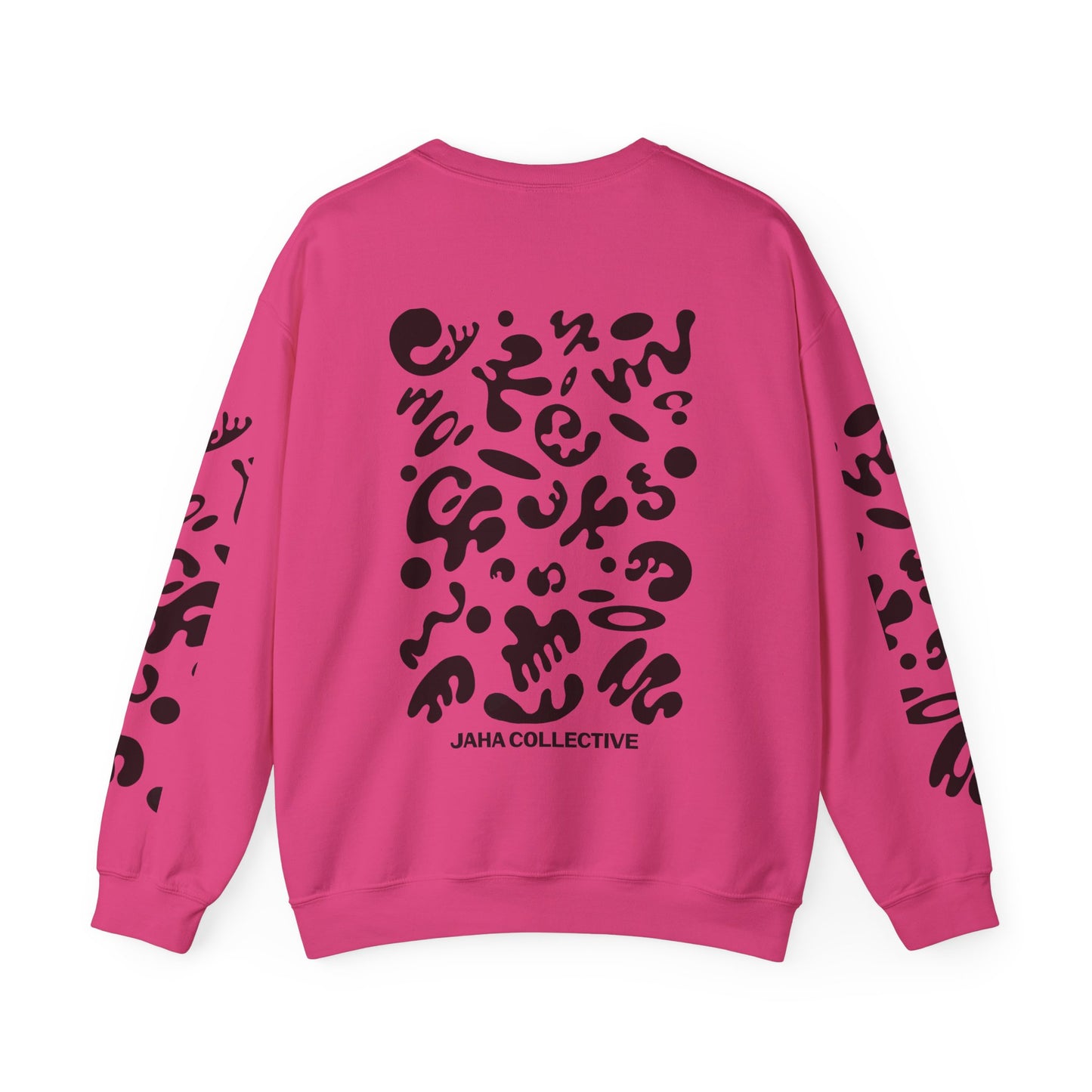 Pure Imagination Unisex Heavy Blend™ Crewneck Sweatshirt- Smoke Signal Black Print