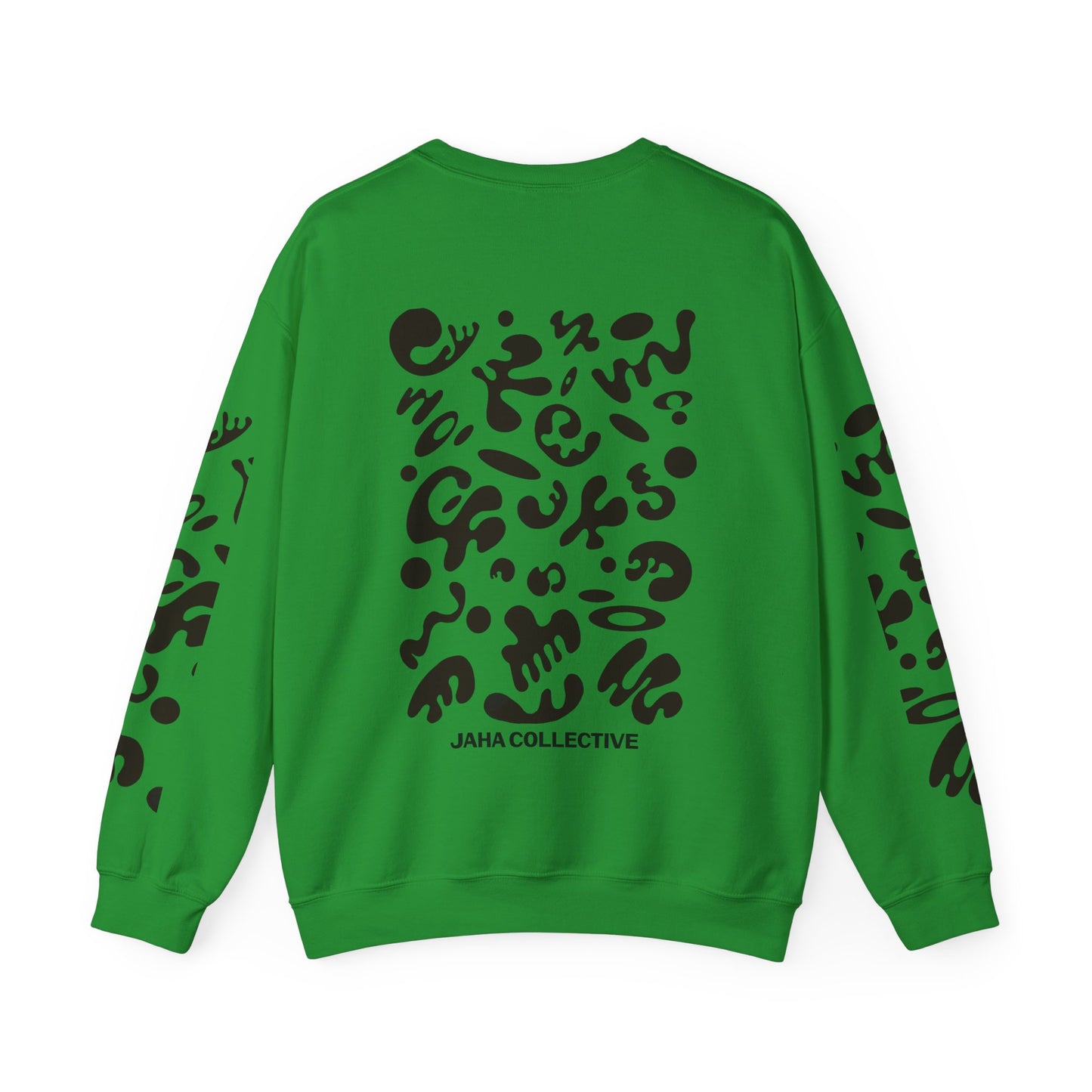 Pure Imagination Unisex Heavy Blend™ Crewneck Sweatshirt- Smoke Signal Black Print