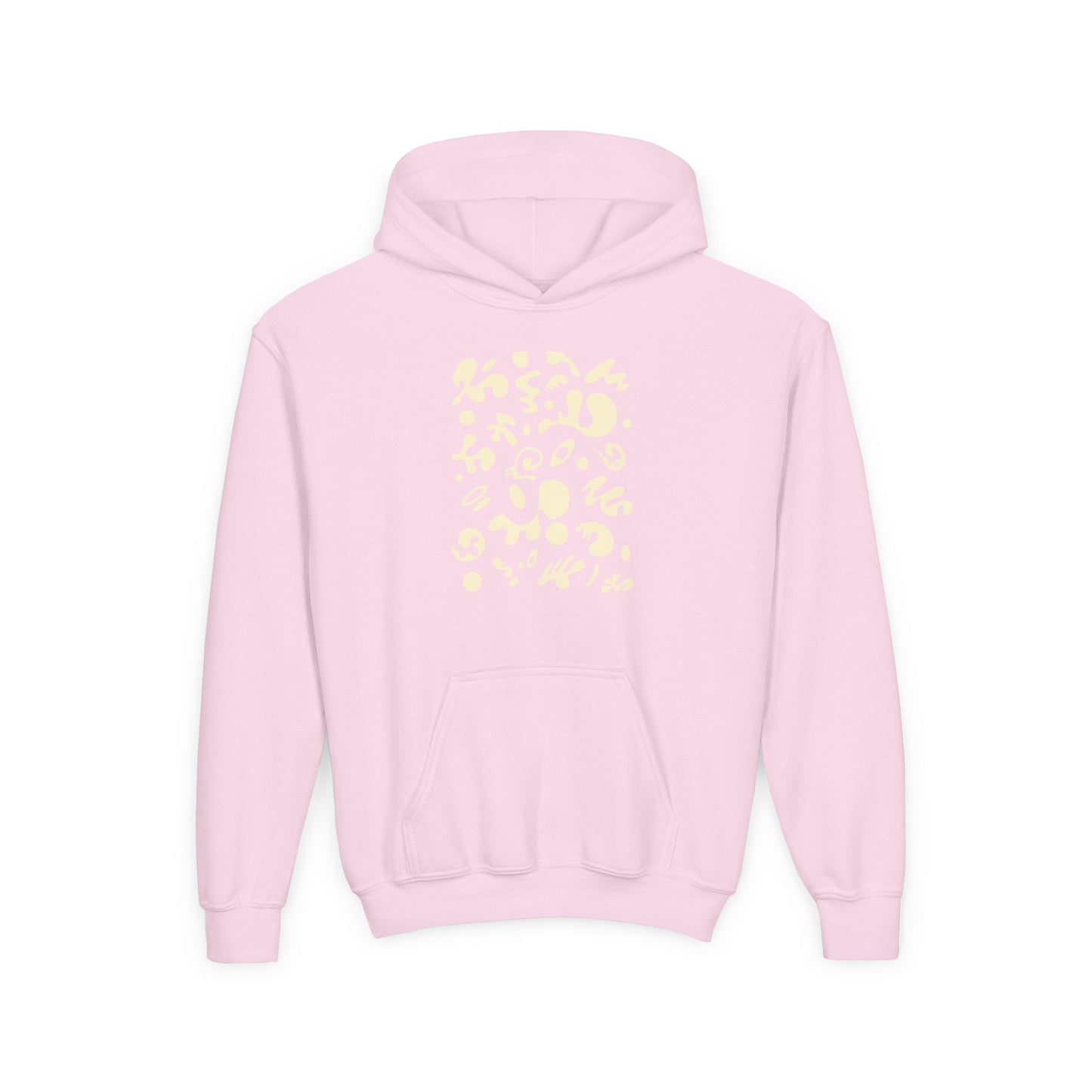 Bright Future Youth Heavy Blend Hooded Sweatshirt - Blank Page