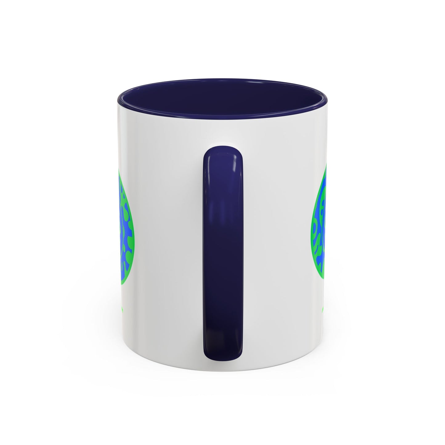 Adorn'd Color Logo Accent Coffee Mug (11, 15oz) - Tide Pool