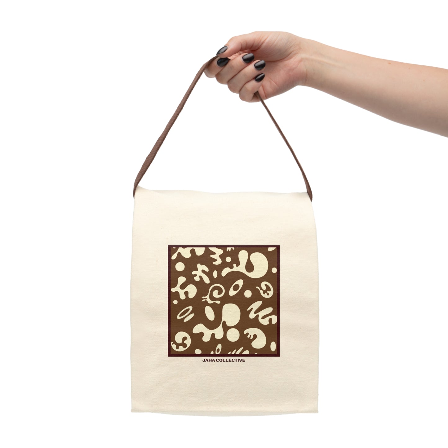 Nourish'd Canvas Lunch Bag w Strap