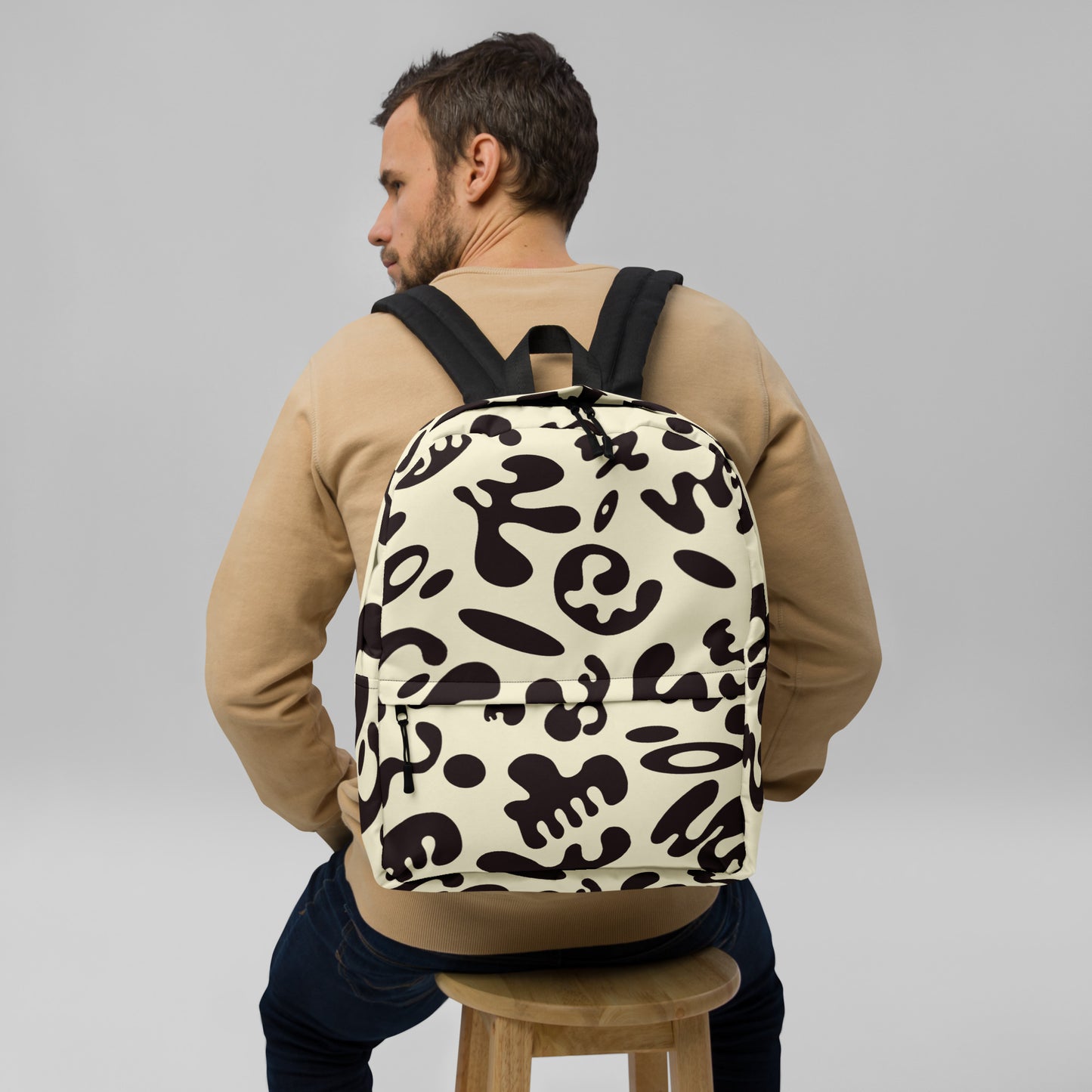 Pure Imagination All Over Print Backpack - Blank Page