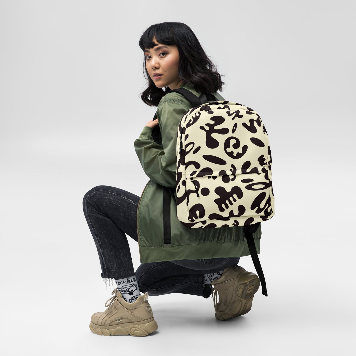 Pure Imagination All Over Print Backpack - Blank Page