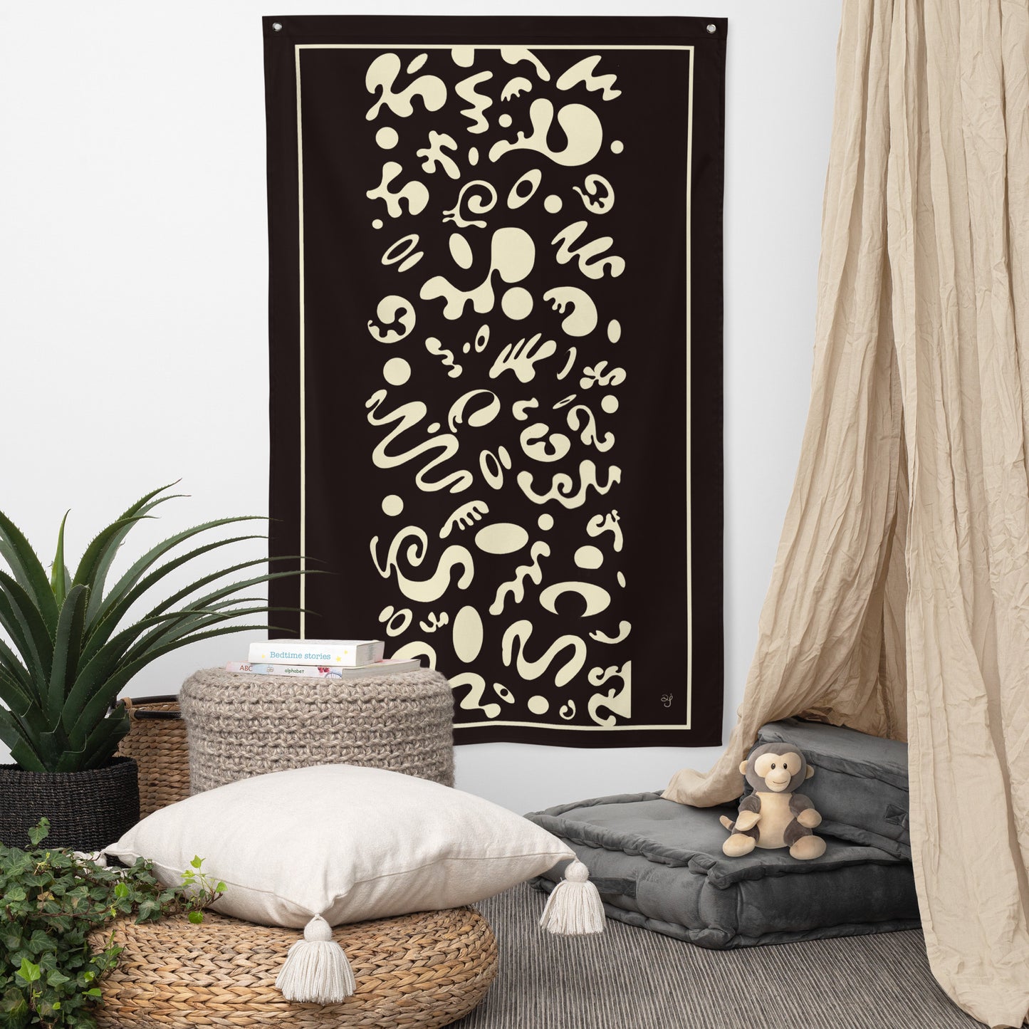 Adorn'd Flag (Vertical)
