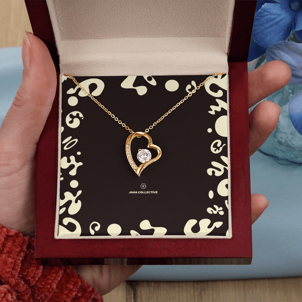 Adorn'd Forever Love Necklace - 18K Yellow Gold - Luxury Box